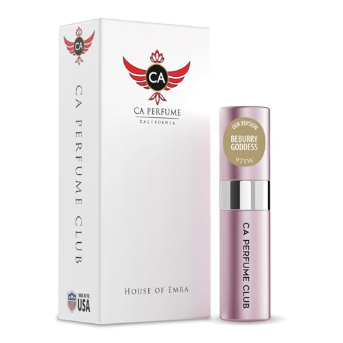 CA Perfume Impression of Beburry Goddess for Women Aromatic Scent Long Lasting Perfumes for Women Eau De Parfum Travel Size Refillable Atomizer Spray 0.27 Fl Oz 8ml
