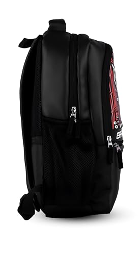 Image of THE GANGSTER Devil Edition Backbencher Bag (faux Leather) With 2 Hidden Pockets