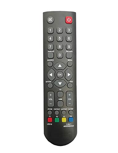 Image of LipiWorld LED10 LCD Led Tv Remote Control (Suitable for Onida Led Old Exactly Same Will Only Work) Compatible for Onida Tv Remote