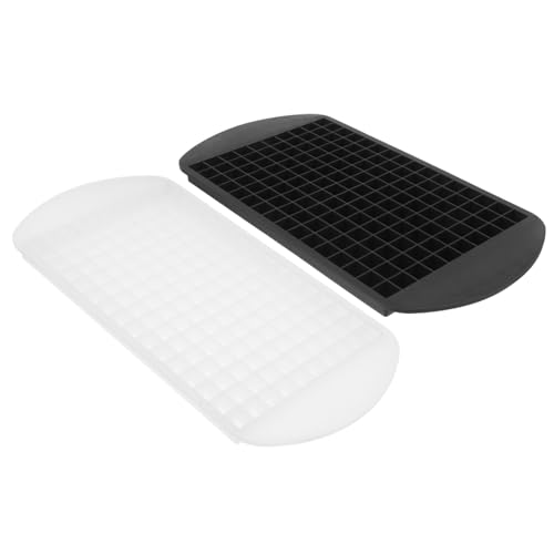 Hieleras de silicona 2pzs molde apilable 160 cubos miniatura 1