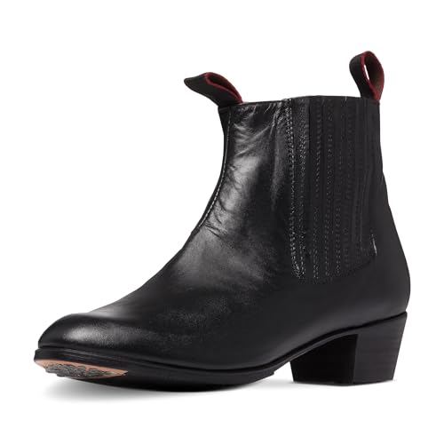 Colonial 127 Men's Folklorico Flamenco Dance Boots with Nails, Leather, 5cm Heel