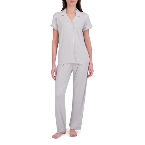 Image of BORN Pajamas for Women Set Button Down, 2 Piece Pajama Sets, Soft Womens Pajama Sets
