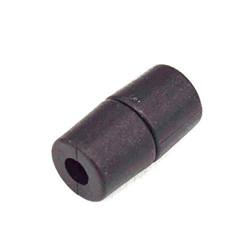 FeeJoo Barrel Connector Buckle for DIY Outdoor Paracord Lanyard/Necklace Black 50 Pairs