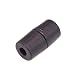 FeeJoo Barrel Connector Buckle for DIY Outdoor Paracord Lanyard/Necklace Black 50 Pairs