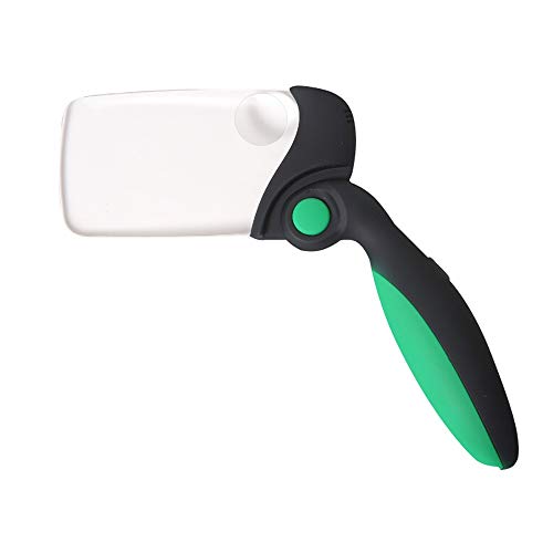 Lampe à main haute puissance avec miroir agrandi pour vision nette