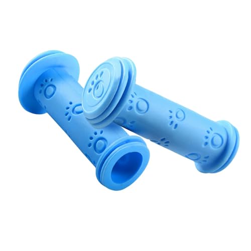 子供用自転車ハンドルバーグリップ 快適&ソフトラバーグリップ 滑りにくい質感 幼児用アクセサリー 簡単取り付け カラフルなグリップ