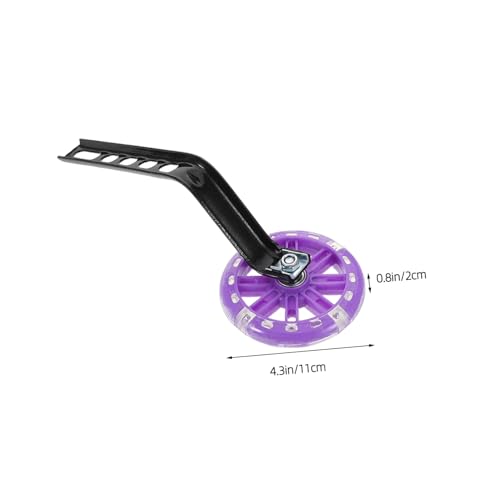 Ruedas de Entrenamiento para Bicicleta con Estabilizadores Destellantes Soporte Auxiliar Silencioso para Niños, Instalación Fácil y Diseño Absorbe Shock miniatura 2