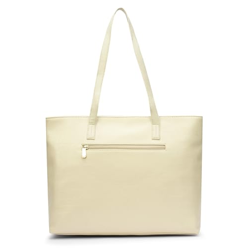 Image of Caprese Sansa 16 Inch Laptop Large Tote Bag for Women | Stylish, Durable, Multi-Compartment Design for Work, Travel, Shopping | Comfortable Straps Shoulder and Handheld Bag for Daily Use