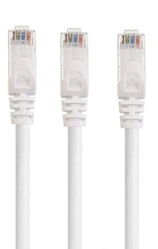 FEDUS High Speed RJ45 cat6 Ethernet Patch Cable LAN Cable Internet Network Computer Cable Cord High Speed Gigabit Category 5E Wires for Modem, Router, LAN ADSL(1.5 Meter) Pack 3