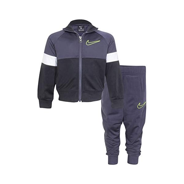 Nike Little Boy's Tracksuit Jacket & Pants 2-Piece Set Gridiron Sz: 4 86F705