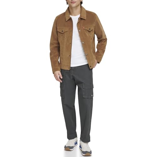 Image of Levi's Men's Faux Leather Classic Trucker Jacket