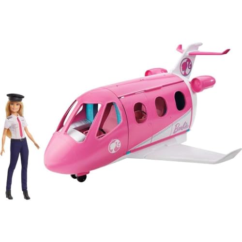 Barbie - Avión de Tus Sueños, Avión de Juguete con Muñeca y Accesorios para Muñecas (Mattel GJB33) - Amazon Vine