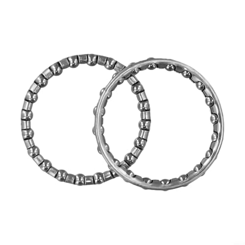 Juego de 2 rodamientos para auriculares de horquilla de bicicleta para niños y bicicletas regulares fiables (1# 40-32 mm)