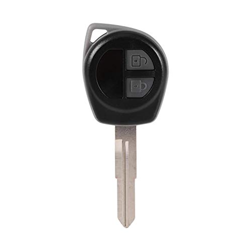 Ymiko Key Shell Case, 2 Buttons Remote Key Shell Case Fob Compatible with for for Vitara Swift Ignis SX4 Liana Alto
