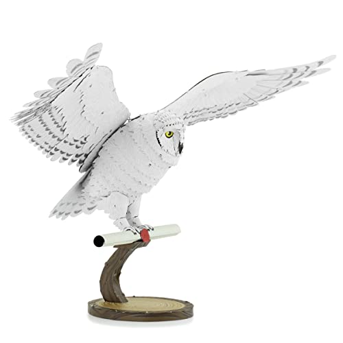 Metal Earth Premium Series Harry Potter Hedwig 3D Metal Model Kit Fascinations - Image 5