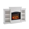 Ameriwood Home Lamont Mantel Fireplace, White