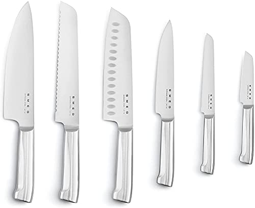 Smeg Juego de cuchillos de Cocina Acero inox. Azul Pastel - Imagen 3