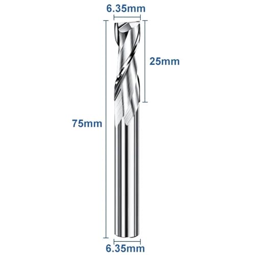 Fraise à compression carbure hélicoïdal pour découper le MDF proprement sur CNC - 2
