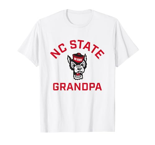 NC State Wolfpack Arched Grandpa T-Shirt