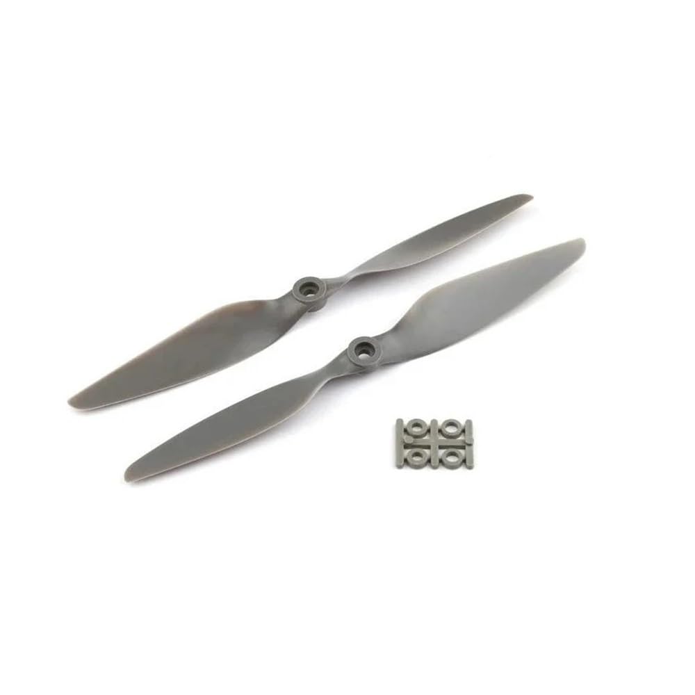 Hélice De Avión Eléctrica RC, Varios Tamaños (8040/8060/9060/1050/1070/1150/1170), Componente Salida Potencia Propulsión Fibra Vidrio Nailon, 2 Uds(2pcs 1680)