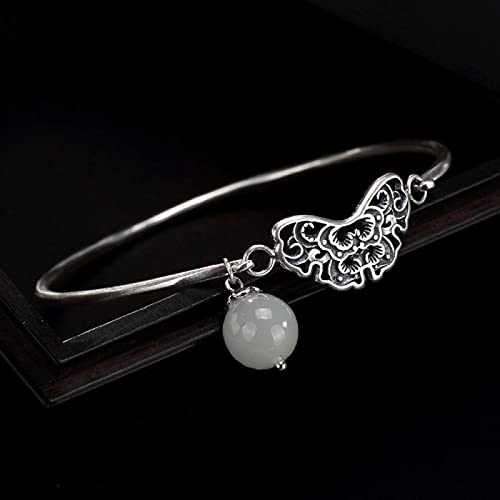 Bague S925 pour femme : bijou ouvert réglable pour anniversaire et Saint-Valentin