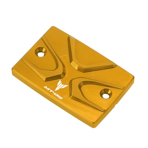 Couvercle liquide frein MT09 en aluminium CNC taillé dans la masse pour un look racing épuré