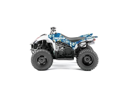 Kit déco bleu Yamaha Wolverine 350 450 Freegun Eyed 2006-2009 quad