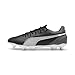 PUMA Unisex King Match Mxsg Soccer Shoe, Puma Black PUMA White Cool Dark Gray, 8.5