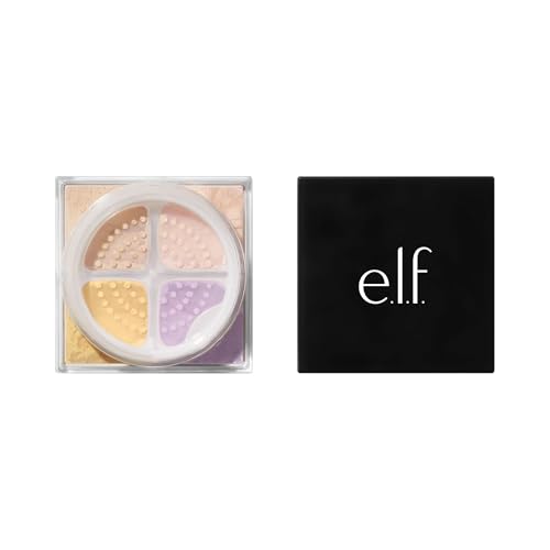 e.l.f. Set it Bright Powder Quad, Medium-Tan - image 9