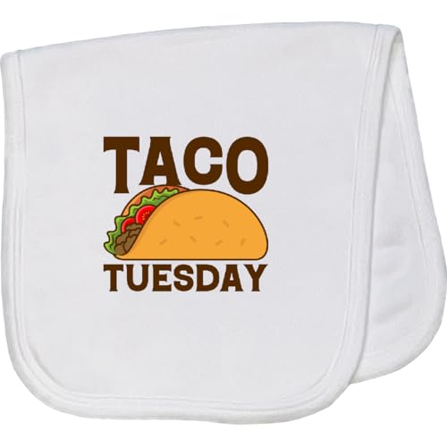 inktastic 150 Baby Burp Cloth White 45e19