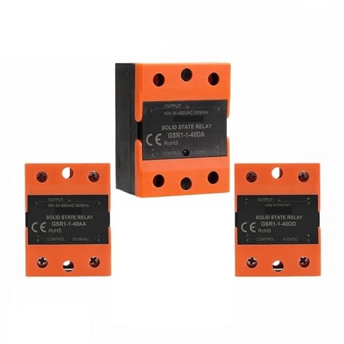 Relais statique monophasé CC/CA 60A GSR1-1 pour contrôle industriel