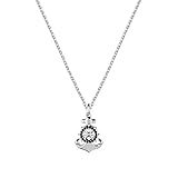 Pendenti e bracciali giocano con i simboli nautici, timone, ancora e rosa dei venti, proposti in varie finiture come elemento principale o come dettaglio.