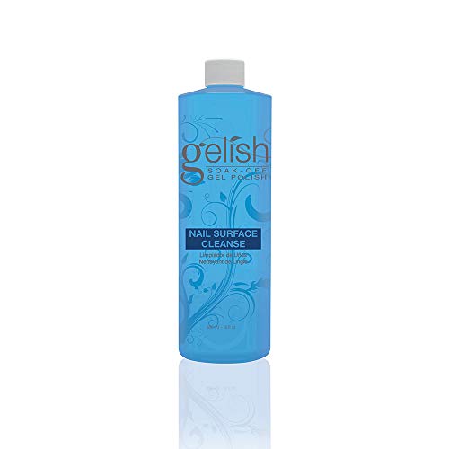 Gelish Nail Surface Cleanse – Gel Top Coat Nail Cleaner, Removes ...