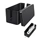 Produktbild Figarge Kabelbox Kabelmanagement Box zum Kabel verstecken Mehrfachstecker Organisator Sie die Computerverkabelung lose Drähte Draht Organisator Box Schwarz