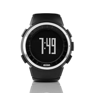 EZON Men’s Digital Watch,Step Counter for Walking,Waterproof Pedometer Watches with Calories Stopwatch Chime-Non Bluetooth,Practical Choice for Mobile-Free Fitness Enthusiasts