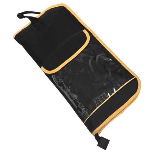 SUPVOX Drum Set Organizer Bag 8/6 Inch Drumstick Holder Waterproof Mallet Bag Portable Drumsticks Organizer Shoulder Strap