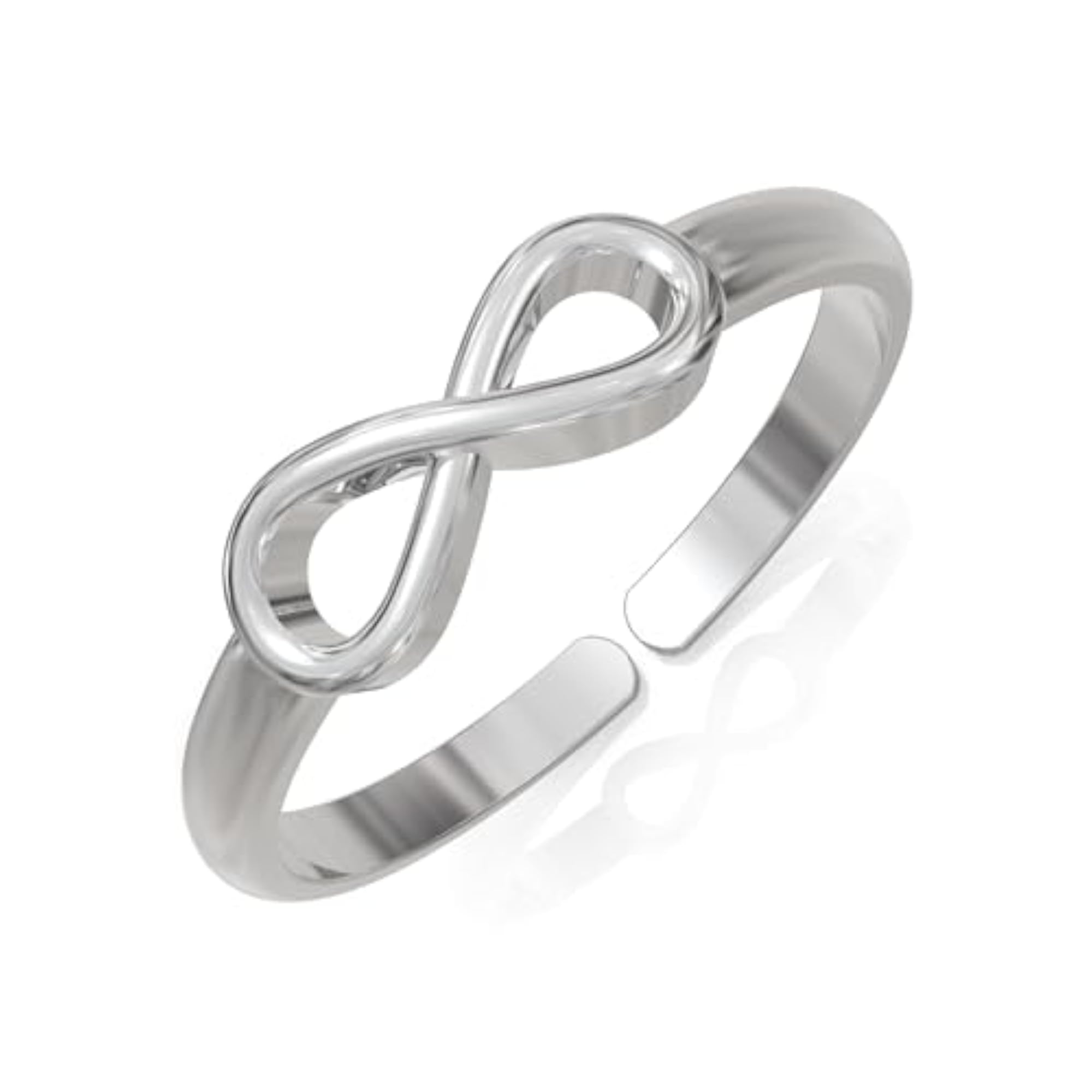 Women's Infinity Adjustable 925 Ring, Stylish Gift