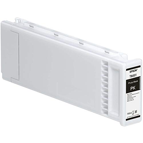 Epson UltraChrome PRO 700ml Photo Black Ink Cartridge for SureColor P10000 & P20000 Large-Format Inkjet Printers