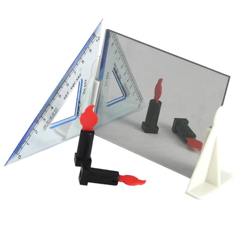 Montesy Physics Optics Reflection Experiment Set with Plane Glass Classroom Learning Tool for Teaching and Science Education