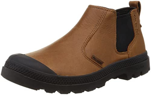 Palladium Pampa Lite+ Chelsea Lo WP, Zapatillas Deportivas Unisex Adulto, Cera de Abeja marrón 214, 24.5 cm