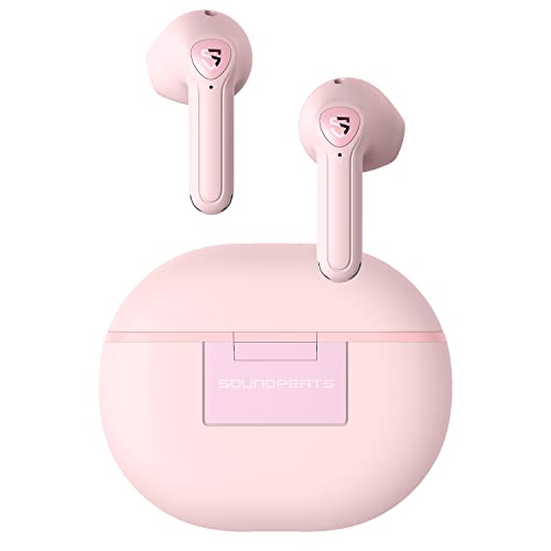 Image of SoundPEATS True Wireless Earbuds, Air3 Deluxe HS Bluetooth 5.3 Headphones with 14.2mm Driver, 4 Mic Hi-Res Audio Wireless Ear Buds, IPX4 Waterproof Stereo in-Ear Earphones, 20 Hrs, App Customized EQ