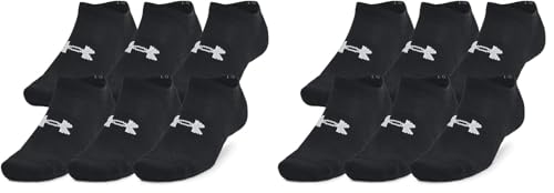 Image of Under Armour Unisex-Adult Training Cotton No Show Socks 6 Pack
