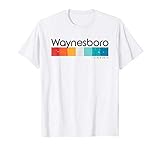 Vintage Waynesboro Virginia VA Retro Design T-Shirt