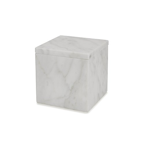 Kassatex Marmol Cotton Jar, Italian Marble Cover
