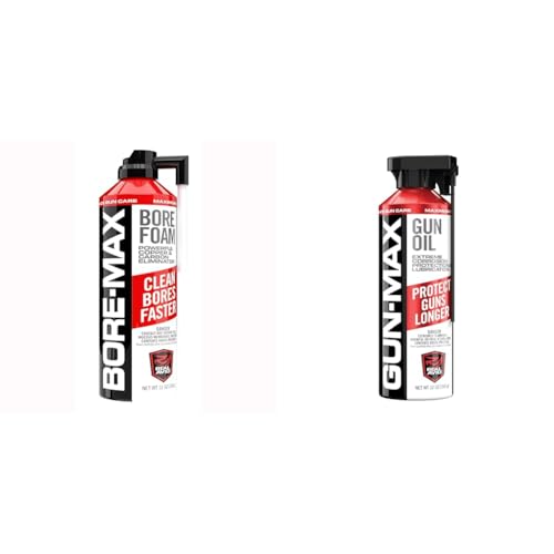 Real Avid 12oz Gun Cleaning Solvent & Bore Cleaner Bundle with 12oz Gun Oil and Cleaner