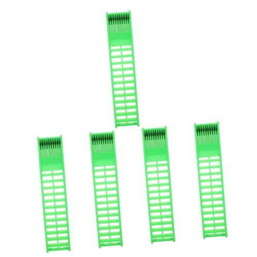 GALPADA 5pcs Fishing Line Organizer Snelled Hooks Holder Bait Keeper Hooks Fishing Supplies