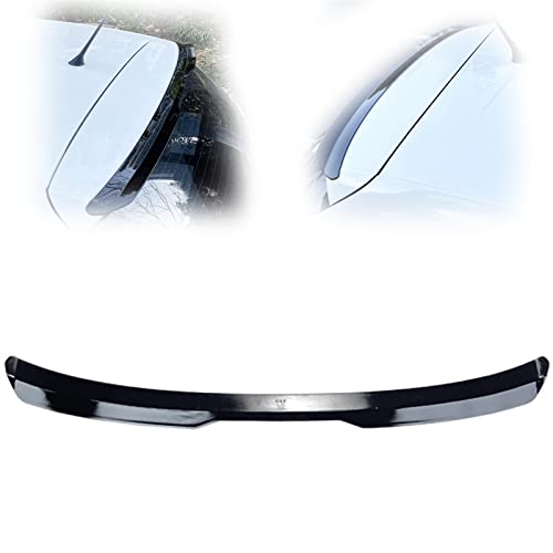 Aileron de coffre Polo 5 corriger le design arrière toit noir brillant 11-17
