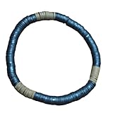 minkissy 1 Pieza Pulsera de arcilla polimérica colorida pulsera para mujer pulseras a juego para parejas delicado cuerda de mano pulsera dulce Black