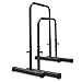 Adjustable Parallel Bars for Home Use, Indoor Fitness Equipment, Stable and Safe Horizontal Bars, 200kg Load Capacity, Black - 71x51x101cm(Black)