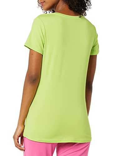 Image of Amazon Essentials Women's Active Quick Dry Tech Stretch Short-Sleeve Crewneck T-Shirt, Multipacks